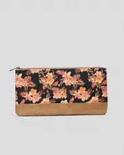 [Mooloola] Mooloola Kala Long Pencil Case in Pink/Orange One Size Pink/Orange