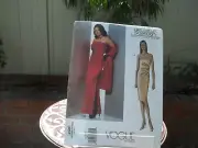 Belville Sassoon for Vogue Ladies Dress Pattern 2481 Uncut Sizes 14-18