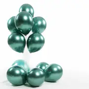 Forest Green 10 pcs Chrome Metallic 30 cm Latex Retro Balloons Birthday Wedding Party 12" AU