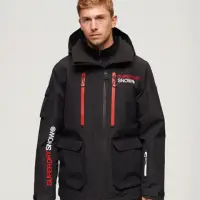 在飛比找momo購物網優惠-【Superdry】男裝 滑雪外套 保暖 Ski Ultim