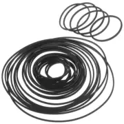 90 Pcs Cassette Belts 1mm Deck Square and Flat Recording Tape Recorder