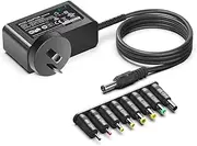KFD 26V Universal AC Adapter Power Supply for Vacuum Cleaner Hoover TINECO Massage Gun Electric Massager Back/Neck/Foot Massager Hypervolt Speaker Router Tablet Speaker Scanner LED Light Charger Cable
