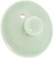 PAMINGONO Ceramic Lid Replacement for Tea Pot Tea Kettle Cover Maintains Brewing Conditions Flavor for Home Parties Camping Elegant Design for Everyday Use