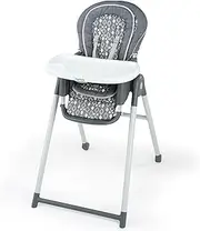 Ingenuity Proper Positioner Deluxe High Chair - 7-in-1 Convertible Baby Seat, Removable Rocking Infant Seat, Unisex, for Ages 0-36 Months