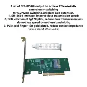PCIe4.0 to SFF-8654 Host Adapter Motherboards PCIE Adapter Controller