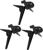 KOMBIUDA 3PCS Foldable Adjustable Camera Tripod for Phones Cameras Stable Desktop Holder for Live Streaming Video Calls Online Classes Lightweight Portable for Travel Use