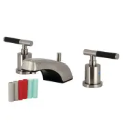 Kingston Brass KB892.CKL Kaiser 1.2 GPM Widespread Bathroom - Nickel