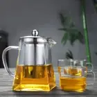 Glass Teapot High Temperature Resistant Thickened Teapot Kung Fu Tea Set`c