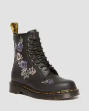 NIB*Womens*Dr. Martens*1460 8 Eye Boot**6-10*Vonda Flora Black Genix*Doc Martens