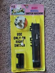 Vintage Atlas HO Scale #63 Right Manual Switch Machine NIB