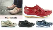 New CC Resorts Shoes cloud comfort leather slip on Jackie walking shoe 6 colours