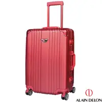 在飛比找PChome24h購物優惠-ALAIN DELON 亞蘭德倫 24吋流線雅仕系列行李箱 