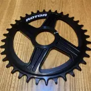 Rotor 36T DM Chainring 7075 T6 CNC for Shimano SRAM 1x/2x E-bike Used