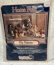 1985 HOME FOLK NO.849 "THE NATIVITY" DONNA GALLAGHER LIMITED EDITION