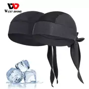 WEST BIKING Breathable Quick Dry Cycling Hat Outdoor Sports Ice Silk Anti-UV Cap