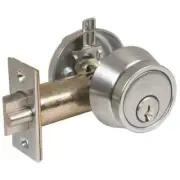 Deadlatch B-250-P-626 Single Cylinder keyed Nightlatch SCHLAGE
