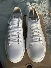 Dr Martens Dante White Leather Venice Lace Ups Size UK 9.5 BNWT