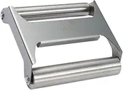 LAPYAPPE Stainless Steel Dough Roller Pin for Baking Ergonomic Design for Easy Use Metal Rolling Pin for Pizza Pastry More for Beginners Experienced Bakers