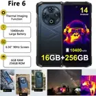 Global DOOGEE FIRE 6 Rugged Phone 4G Android 14 Mobile Thermal Imaging Dual SIM