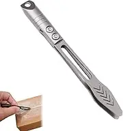 Precision Tweezers, Soldering Tool Titanium Tweezers, Portable Keychain for Cosmetics, Electronics Repair, Chip Removal & Craft Projects