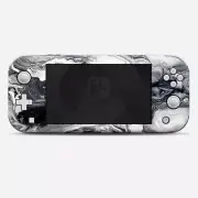 Skins Decals wrap for Nintendo Switch Lite - Marble White Grey Swirl Beautiful