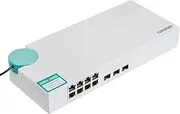 QNAP QSW-308S 10GbE Switch, with 3-Port 10G SFP+ and 8-Port Gigabit Unmanaged Switch