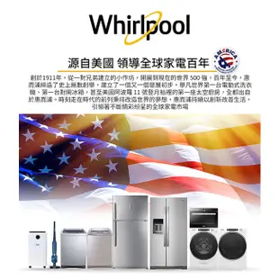美國Whirlpool惠而浦 17公斤滾筒洗衣機 8TWFW5620HW 含基本運送+安裝+回收舊機