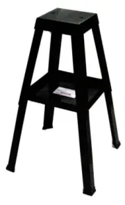 Bench Grinder Stand Multi Hole Top Base With Tool Tray Steel Work Bench Buffer