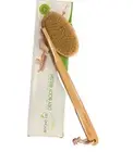 BEYOND 100 NATURALS Dry Body Brush/Exfoliating Brush w/100% natural bristles