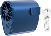 fresh breeze Portable Waist Clip Fan - Rechargeable, with Hook - Ideal for Hikers, Campers, Travelers - Convenient Cooling