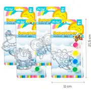 Art Star Suncatcher Small Activity Kit Assorted 4pk