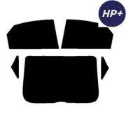 For Vauxhall Vectra 5-door 02-09 (C) Carbon Pre Cut Window Tint 35% Light Opel