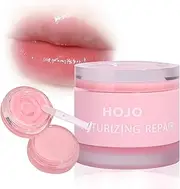 Allunodac Lip Mask Exfoliator & Moisturizer Double Effect Lip Scrubs for Dry Treatment Care, Cracked Lips, Peeling Lip Primer, Lip Repair Balm - Aloe vera Lip Mask