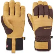 NWT Mens Dakine Excursion Short GORE-TEX Glove $130 M tan mole leather Primaloft