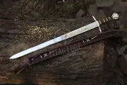 Handmade Excalibur Sword – Knight Templar & Viking-Inspired Medieval Weapon