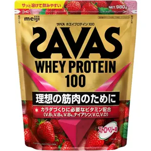[DOKODEMO] Zabas 乳清蛋白 100 草莓口味 980g