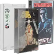 10 Pack VHS Tape Protector Case | Protective Sleeve for VHS Cassette Original