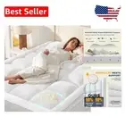 Overfilled Memory Foam Topper for Full Mattress – Deep Pocket & Soft Support