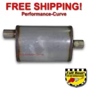 2" O/C Performance Exhaust Muffler MAX FLOW Stainless Steel 4x9 MF1224 (for: Honda)
