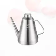Oil Dispenser Bottle Sauce Coking Kettle Filter Pot Stainless