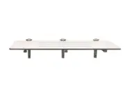Metlam Accessible Folding Long Shower Seat - Phenolic