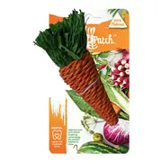 Veggie Patch Carrot Chew Toy Small Pet Treat 18cm