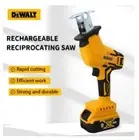 Dewalt Cordless Electric Reciprocating Saw for Cutting Wood/Metal with 4 Blades,