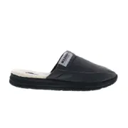 Steve Madden M-Taake Mens Gray Canvas Slip On Mules Slippers Shoes 8.5