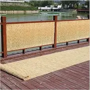 Bamboo Fencing,Garden Privacy Fence Screen,Privacy Fence Panels,Eco-Friendly Reed Fence, Decorative Fences, Weatherproof Fences Privacy Protection,Reed Screening (Size : 80x100cm/2.6x3.3ft)