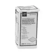 *200-Pack* Medline Gauze Sponges 4" X 4" Non-Sterile PRM21412C