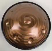 Handpan 9-note D-Kurd Minor 440 Hz Steel Performs Well In Sound - Nebula