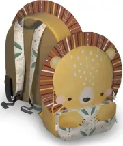 Sassi: A4 Junior Recycled Backpack - Chompy the Lion