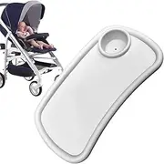 Generic Snack Tray for Pushchair - Non-Slip Stroller Snack Tray | Pushchairs Prams & Accessories Multi-Functional with Safe Design