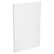 Kaboodle BASE END PANEL 580x864x18mm Thermal Vinyl Coating VANILLA ESSENCE